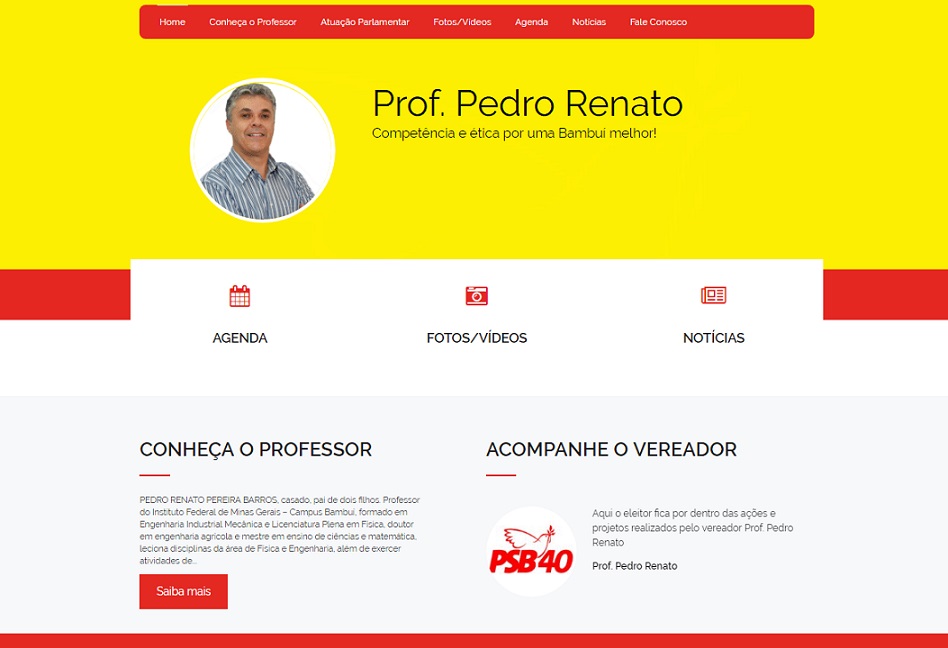 Vereador Prof. Pedro Renato