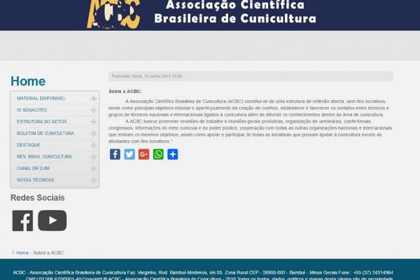 ACBC - Associação Brasileira de Cunicultura